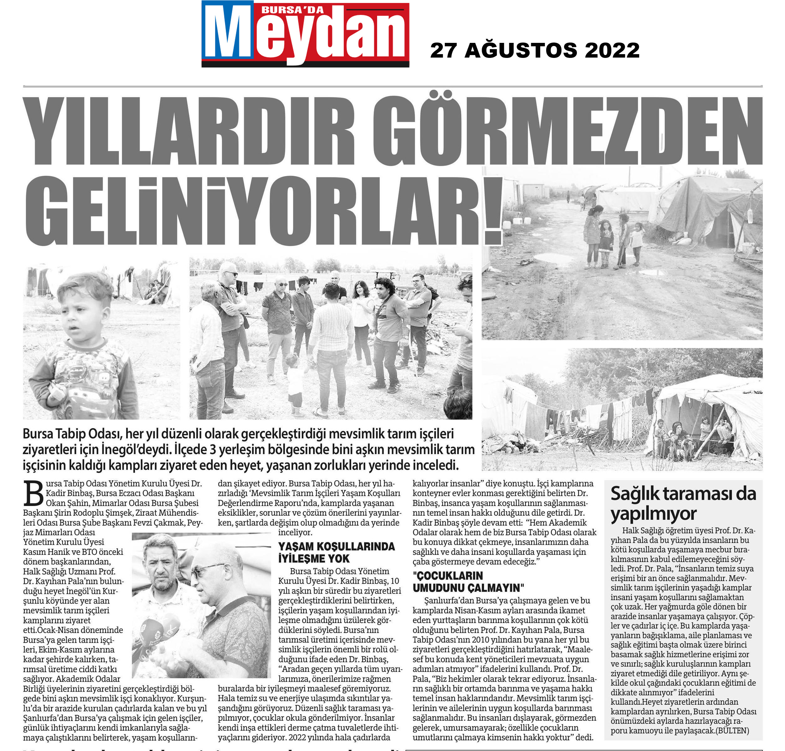 20220827 BURSA'DA MEYDAN - Mimarlar Odası Bursa Şubesi